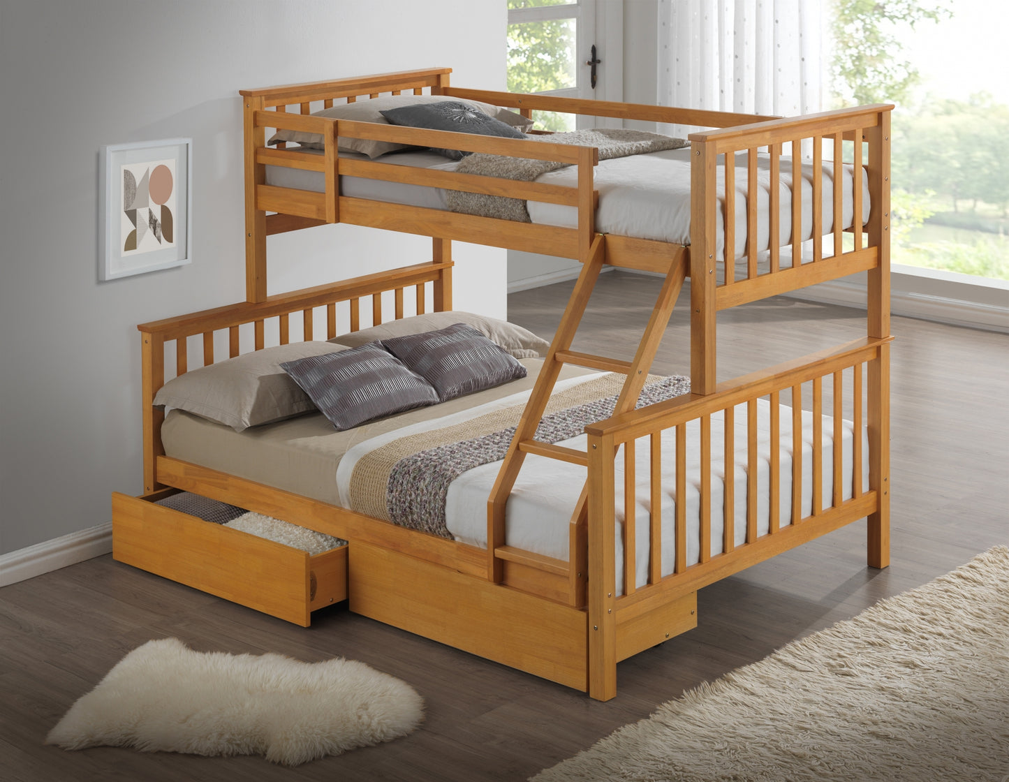 Naples Beech Triple Sleeper