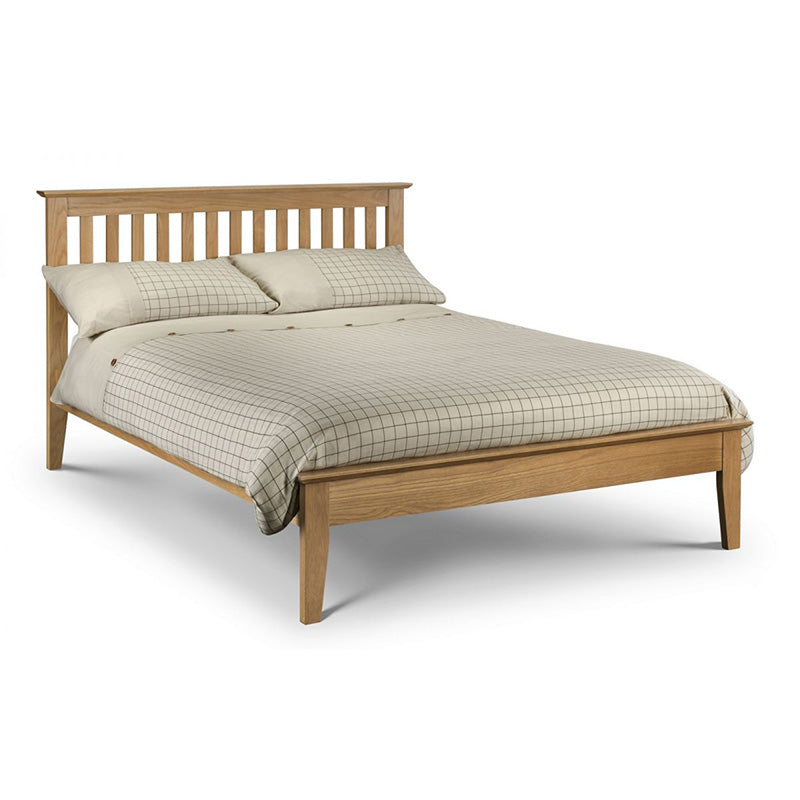 Castello Shaker Oak Wooden Bed