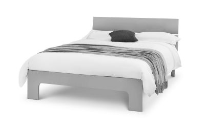 Harlem High Gloss White Bed