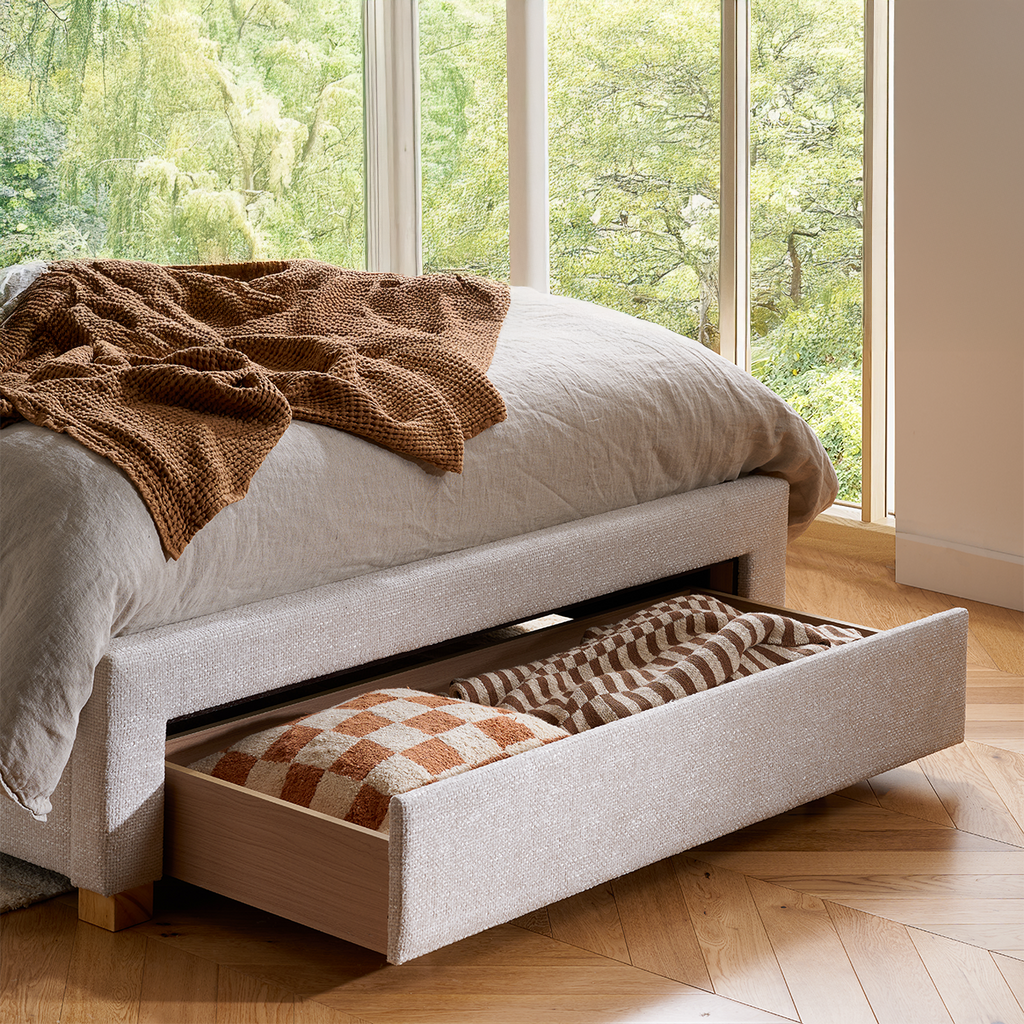 Arabella Fabric Storage Bed