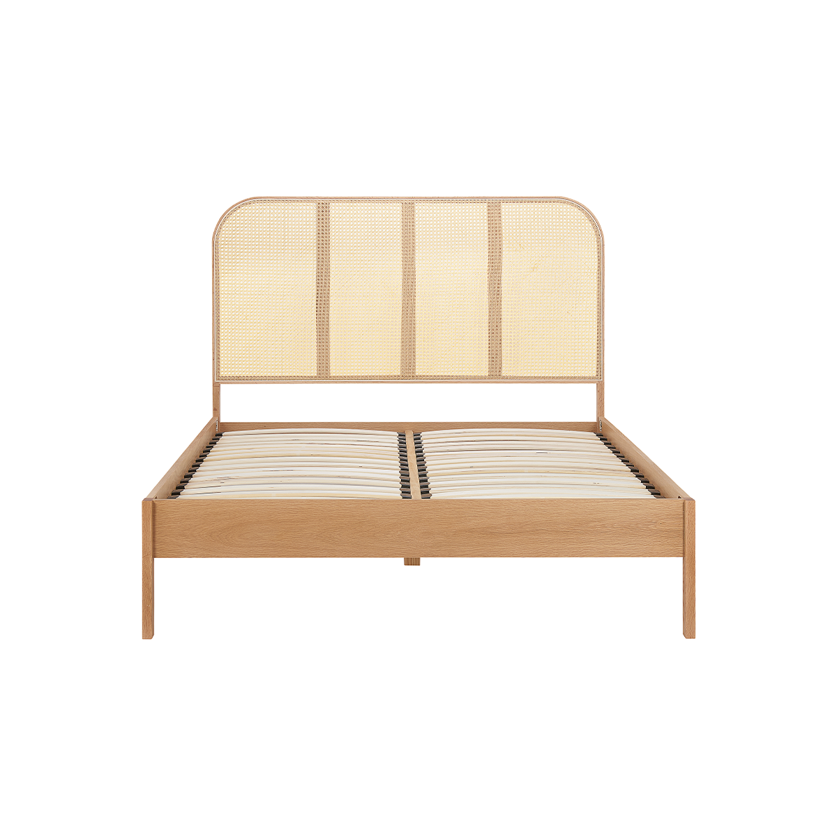 Margot Rattan Oak Bed
