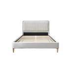 Warm Stone Fabric Bed