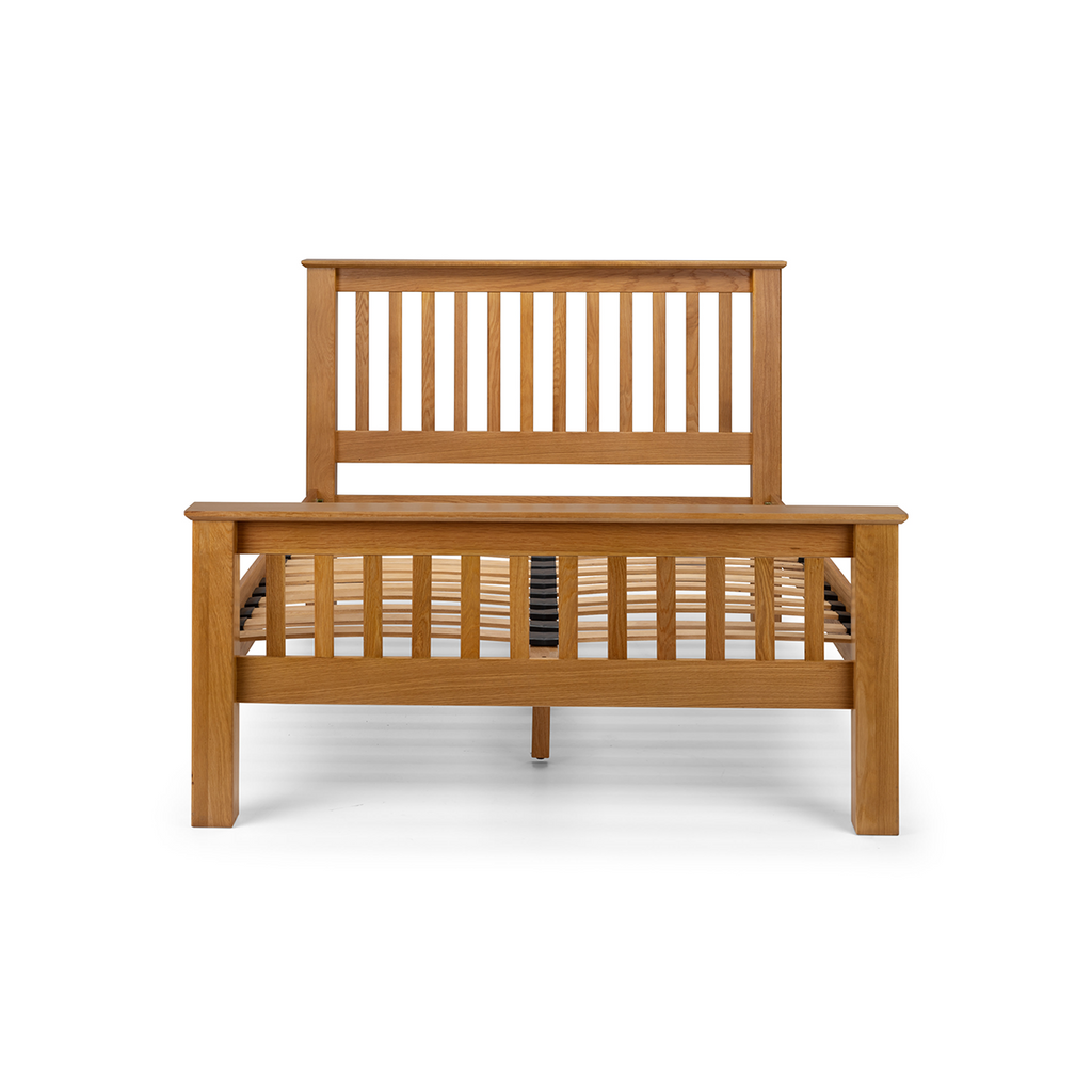 Amsterdam Oak High Footend Bed