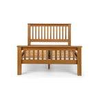 Amsterdam Oak High Footend Bed
