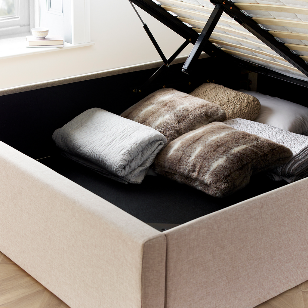 Wilson Fabric Ottoman Storage Bed