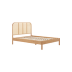 Margot Rattan Oak Bed