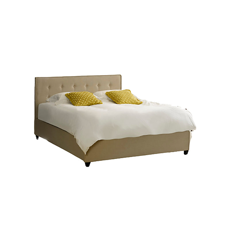 Pebble Fabric Smooth Bed