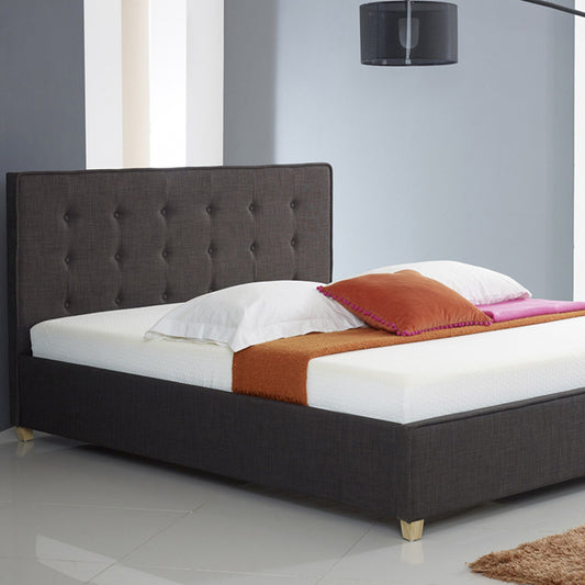 Charred Fabric Smooth Bed