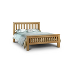 Amsterdam Oak High Footend Bed