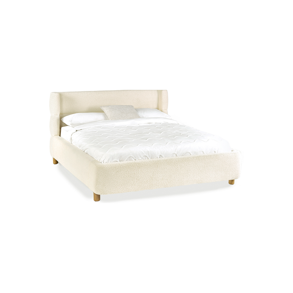 Oberon Boucle Bed