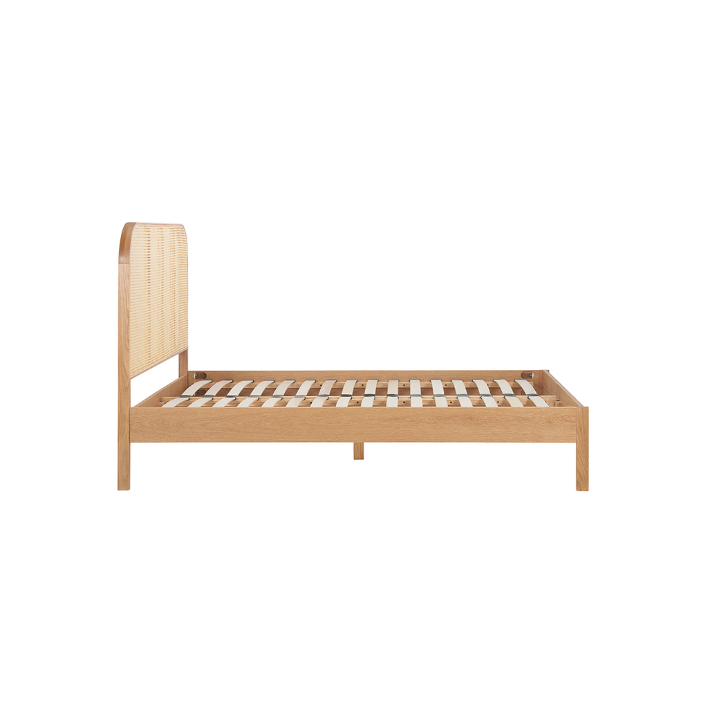 Margot Rattan Oak Bed