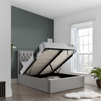 Wilson Fabric Ottoman Storage Bed