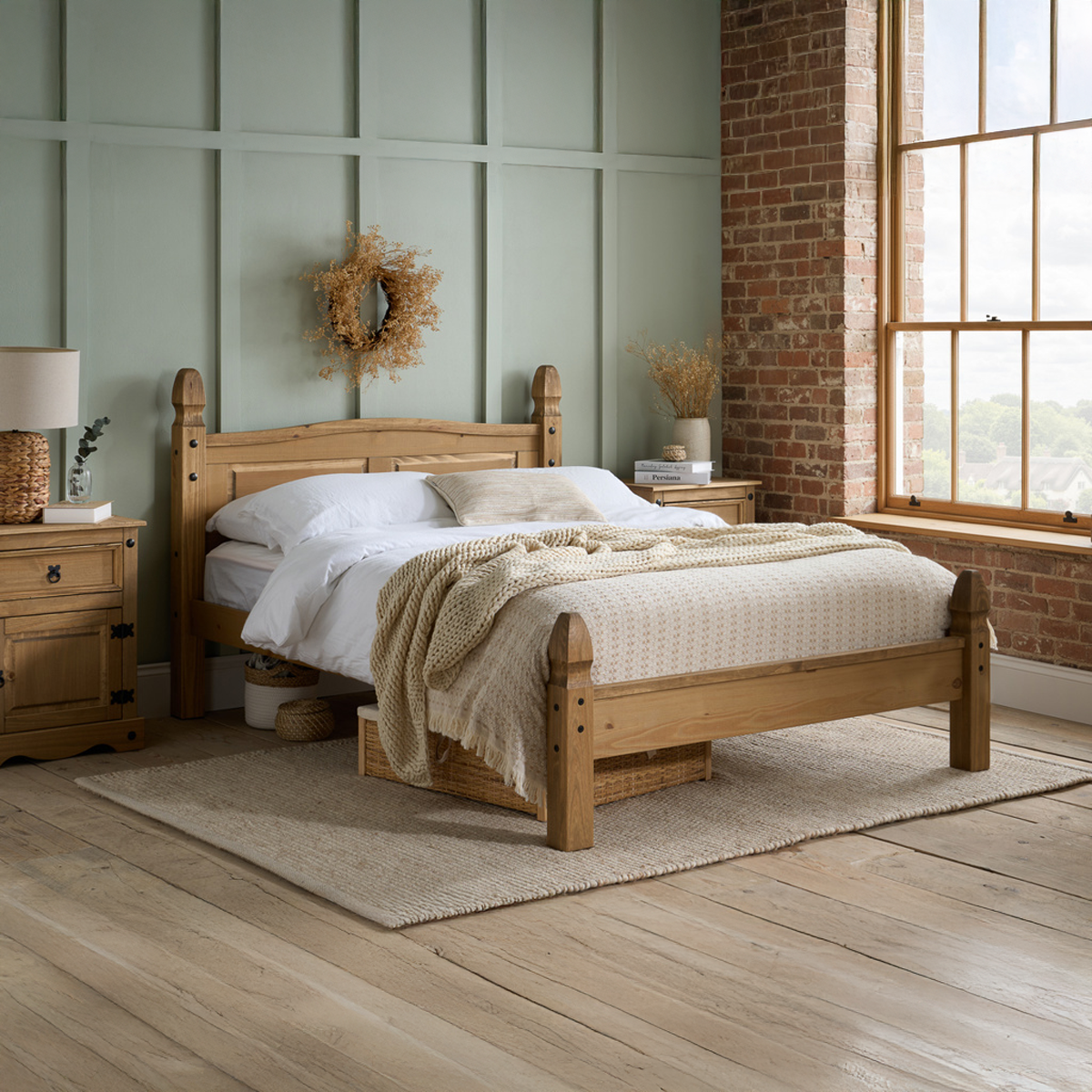 Corona Low End Bed Frame