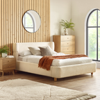 Oberon Boucle Bed