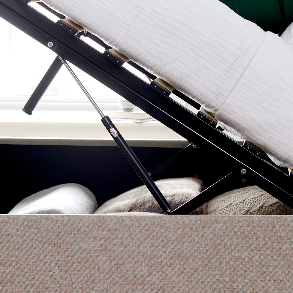 Wilson Fabric Ottoman Storage Bed