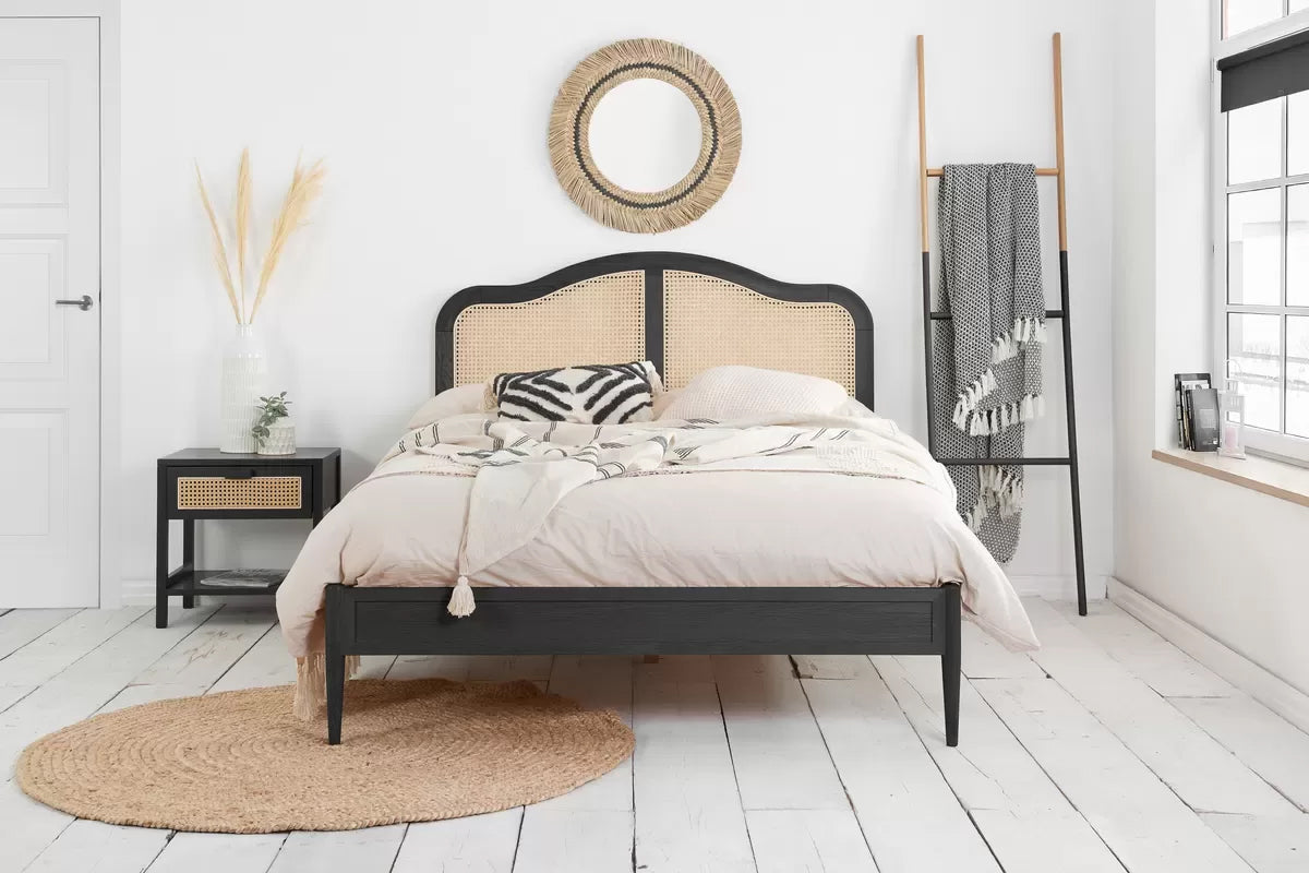 Leonie Rattan Bed