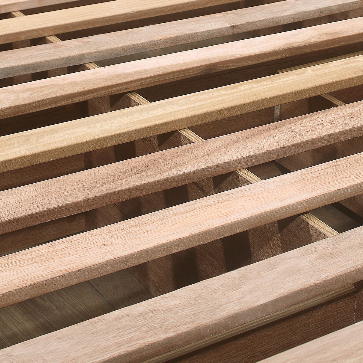 Stockwell Rustic Oak Storage Bed