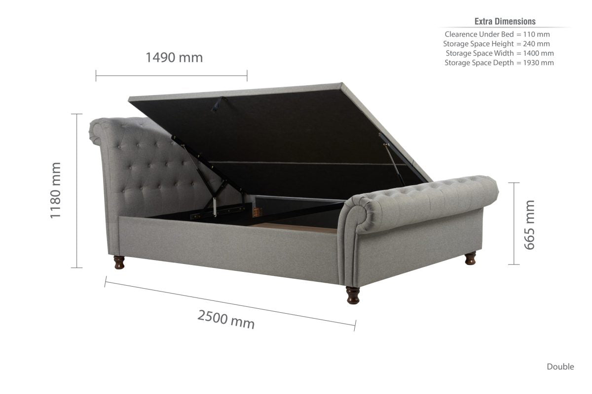 Castello Ottoman Bed