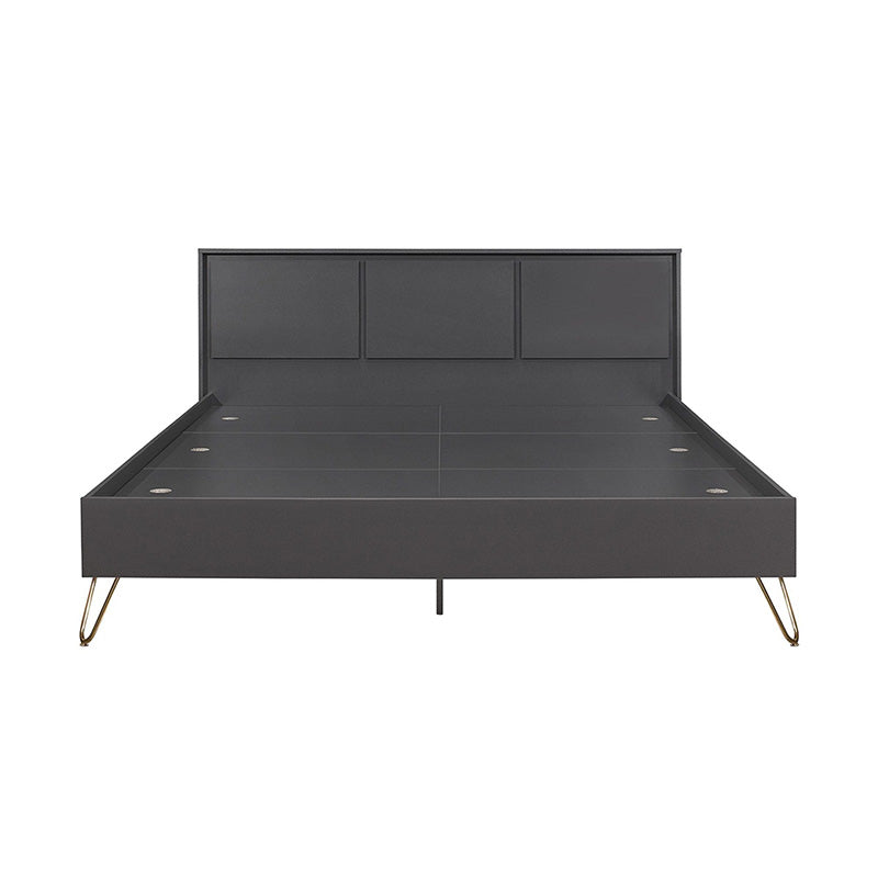 Cradleys Black Charcoal Wooden Bed