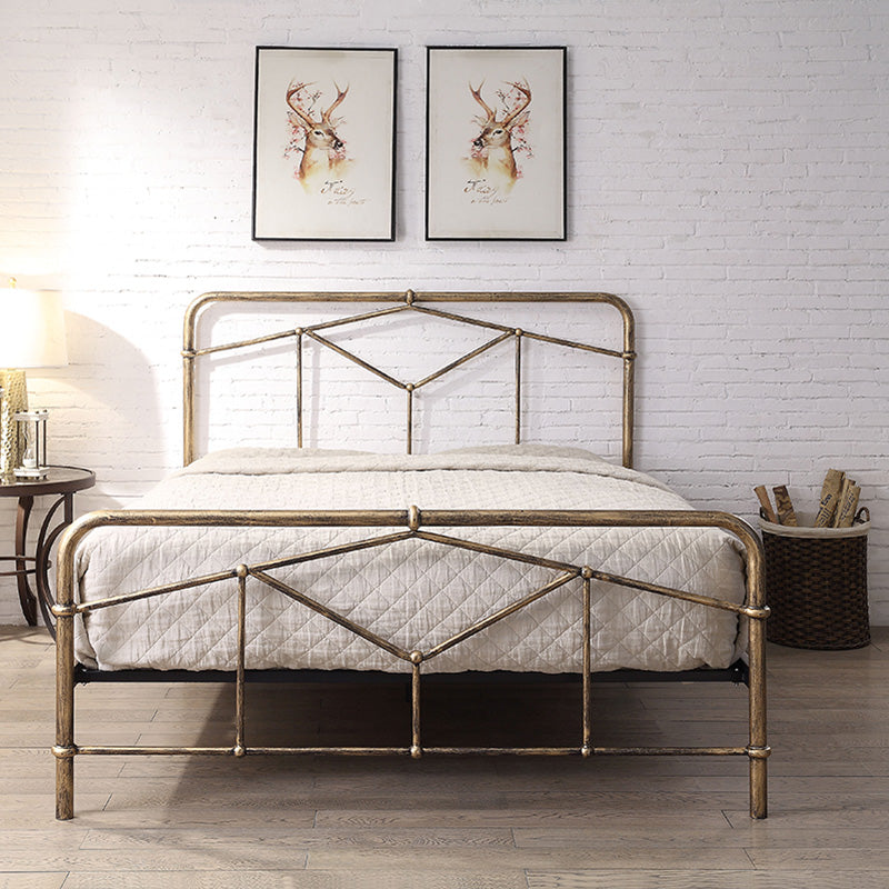 Roxton Industrial Antique Metal Bed