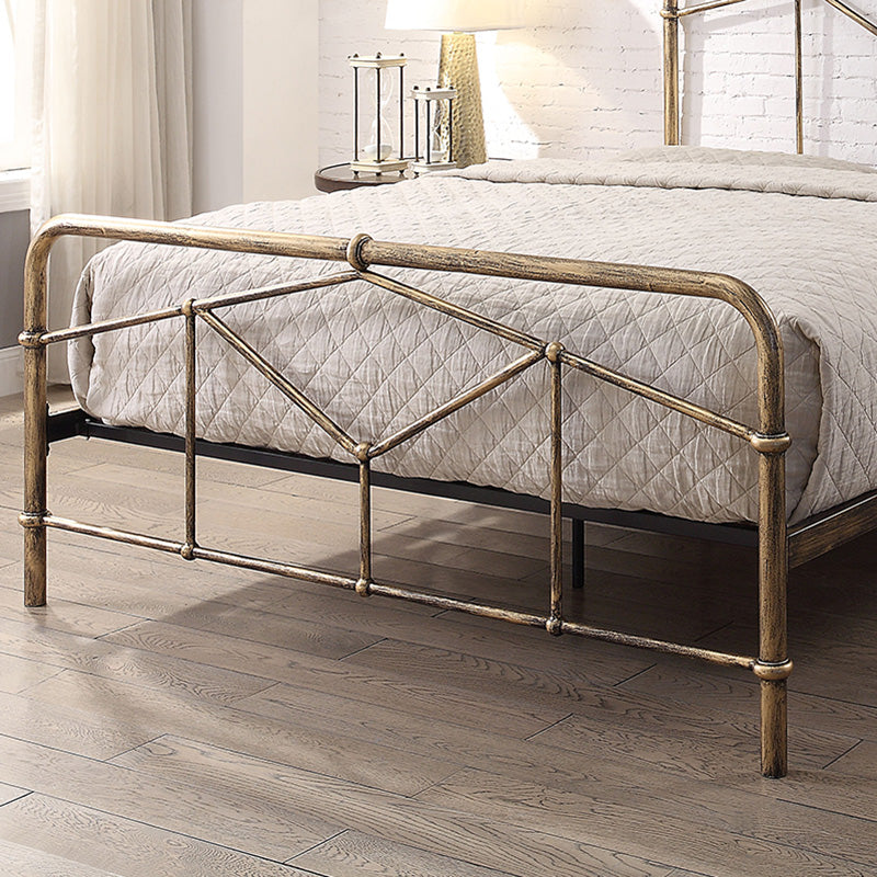 Roxton Industrial Antique Metal Bed