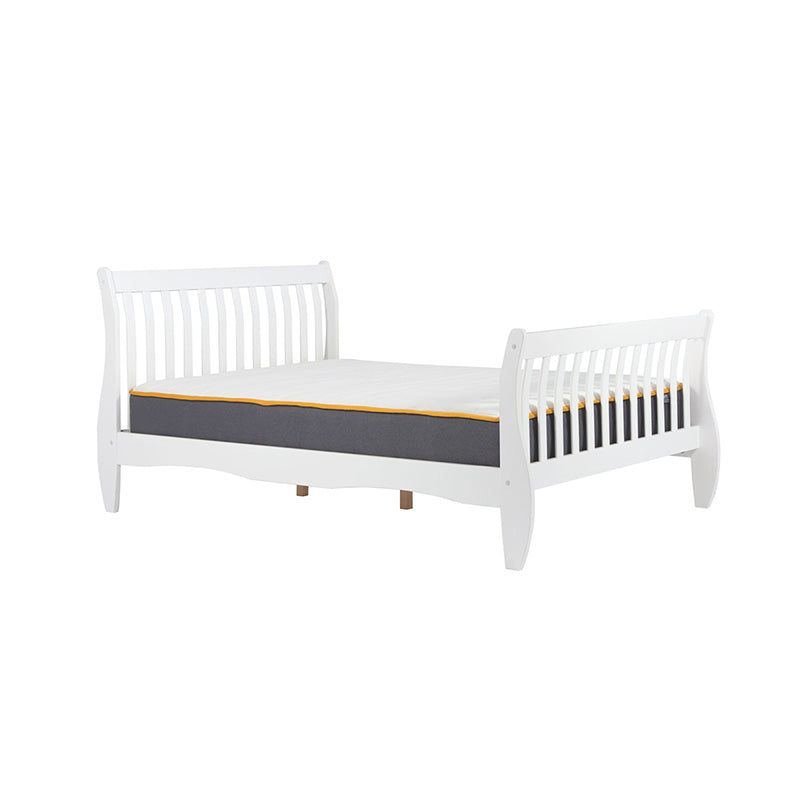 Bowden White Wooden Bed