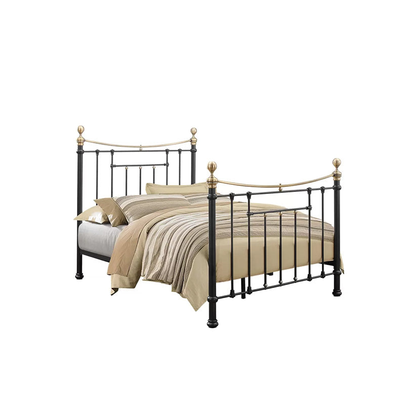 Rose Victorian Style Metal Bed