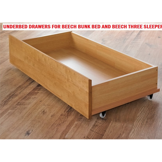 Beech Storage Drawers - Pair in Box