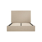 Berlin Tall Headboard Ottoman Bed