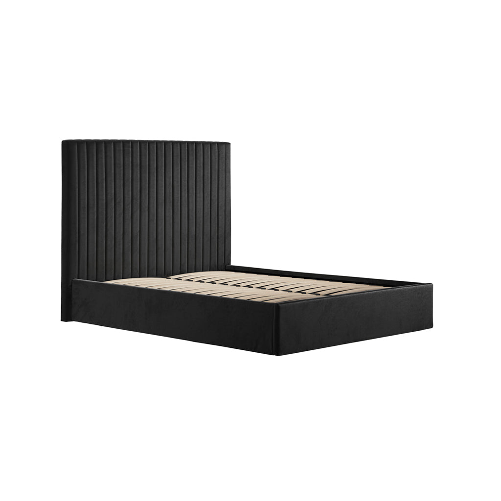 Berlin Tall Headboard Ottoman Bed