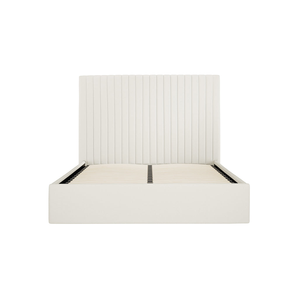 Berlin Tall Headboard Ottoman Bed