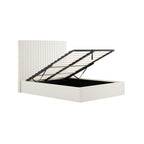 Berlin Tall Headboard Ottoman Bed