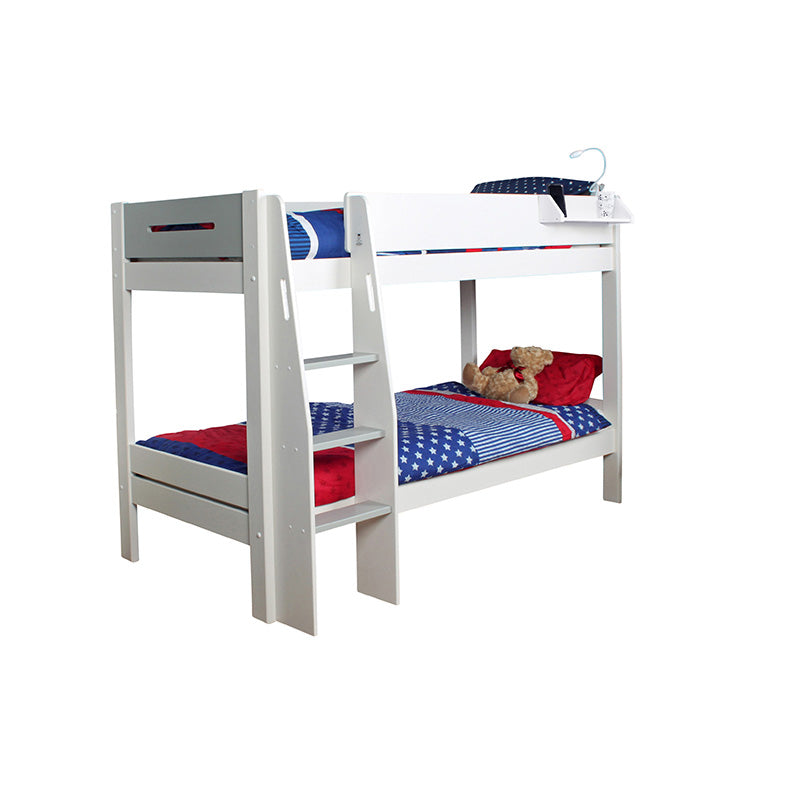 Urban Grey & White Bunk Bed