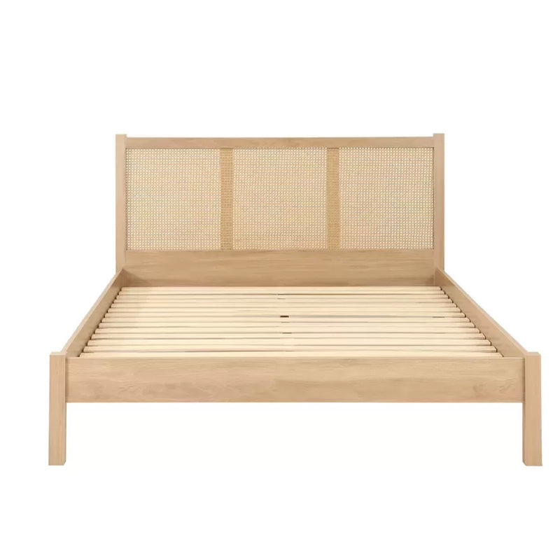 Crowley Wooden Rattan Bed