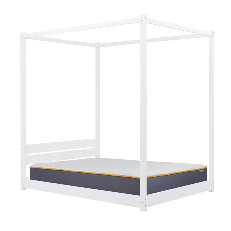 Charles Wooden Four Poster Bed Frame