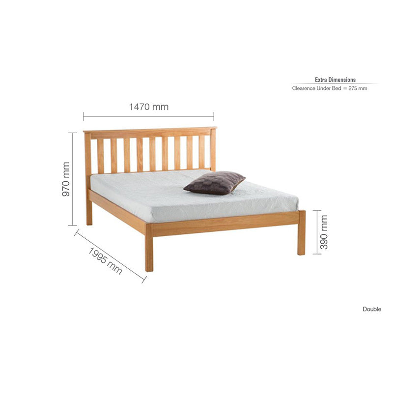 Sedona Shaker Wooden Bed