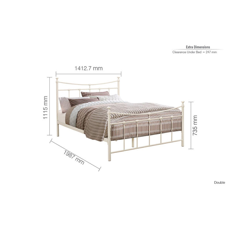 Harmony Traditional Metal Bed