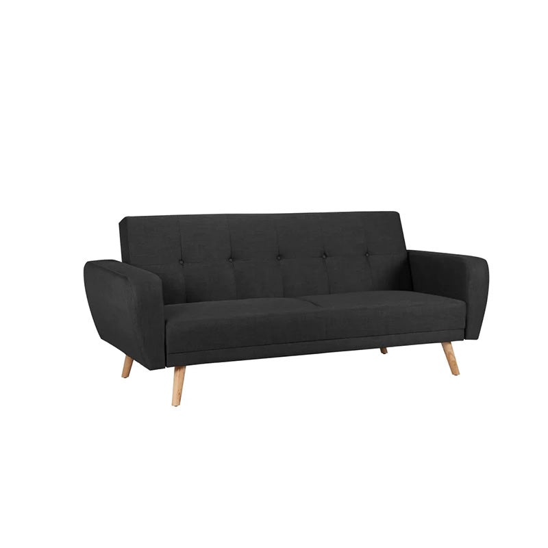 Marden Large Charcoal Fabric Sofa Bed