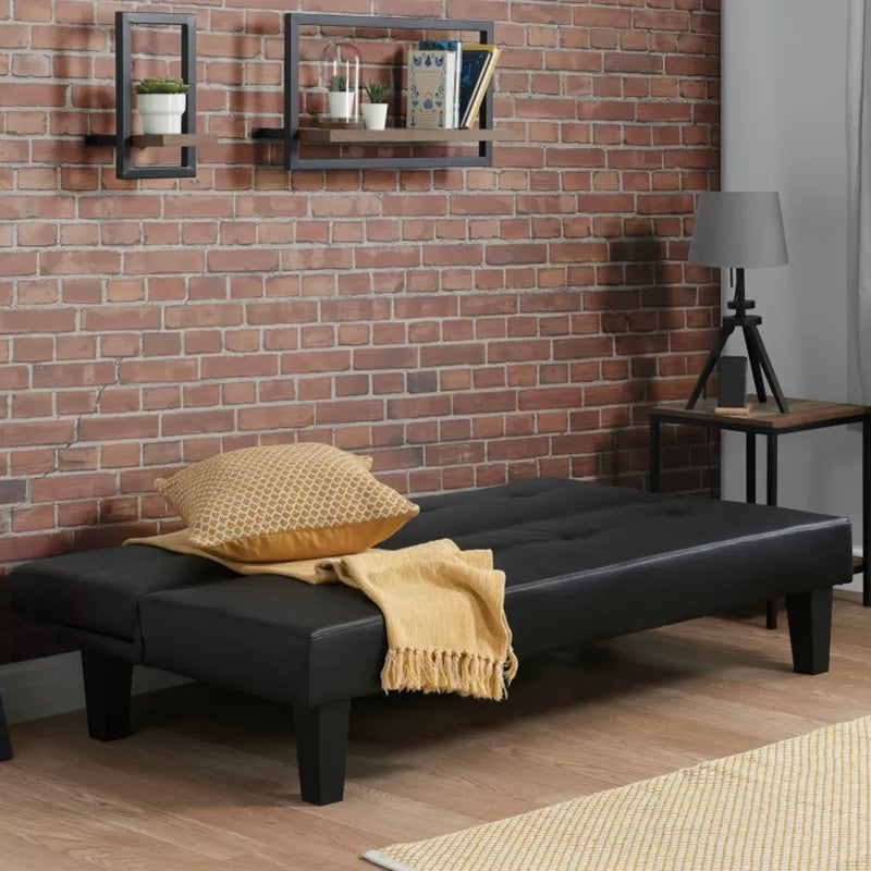 Chaps Faux Leather Sofa Bed