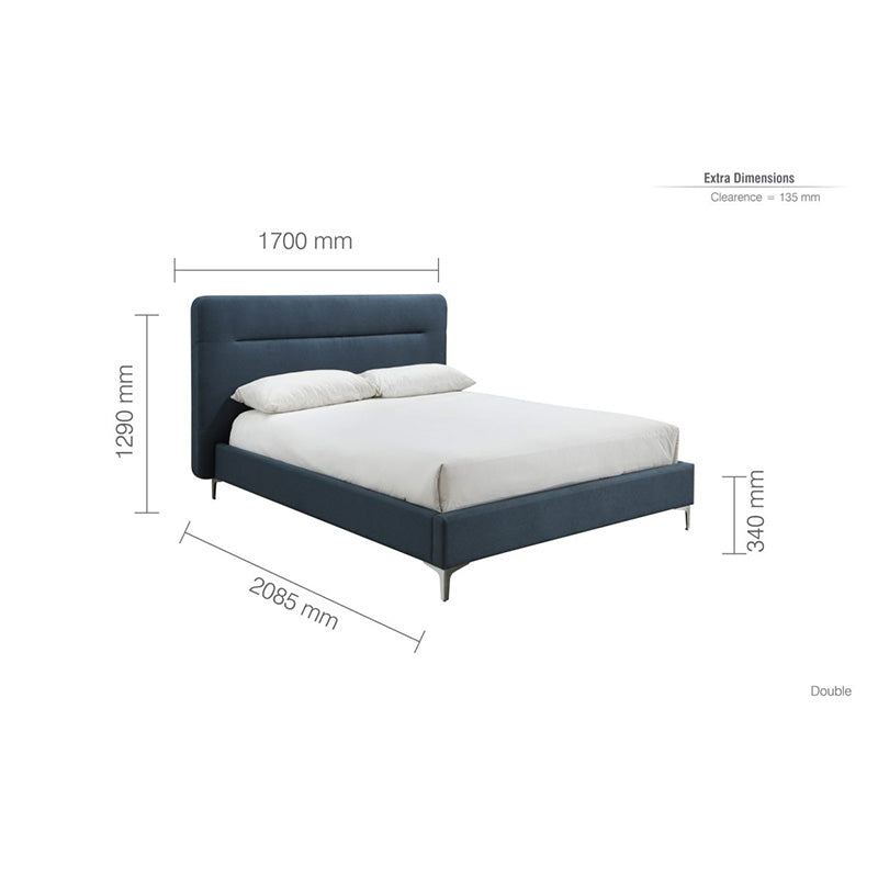 Amerra Steel Fabric Bed