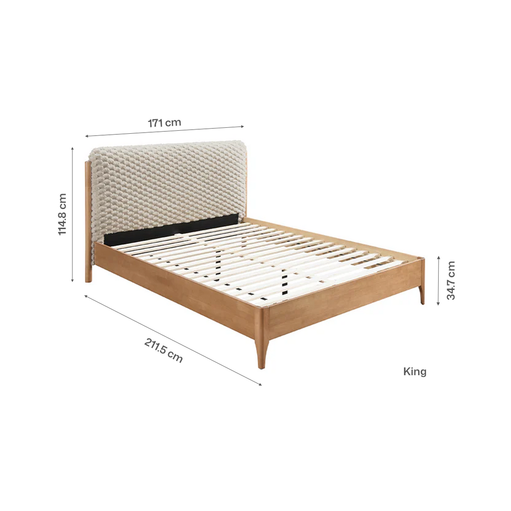 Hatti Wooden Bed