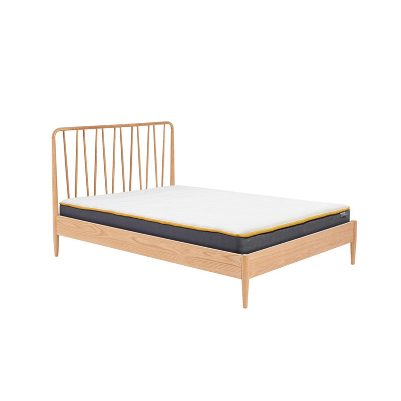 Springdale Wooden Oak Spindle Bed