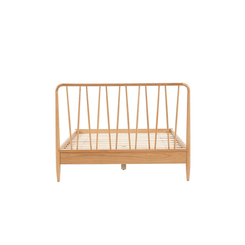 Springdale Wooden Oak Spindle Bed