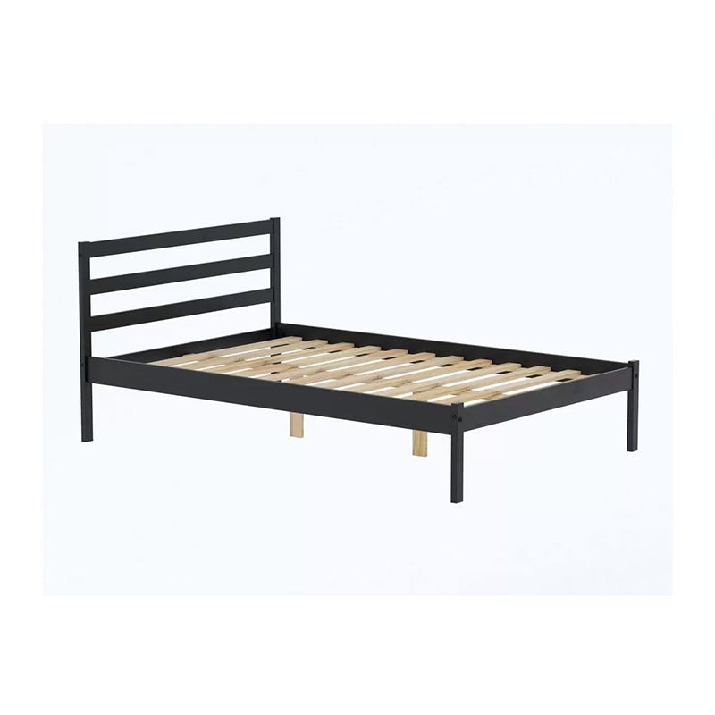 Barnet Shaker Pine Black Bed