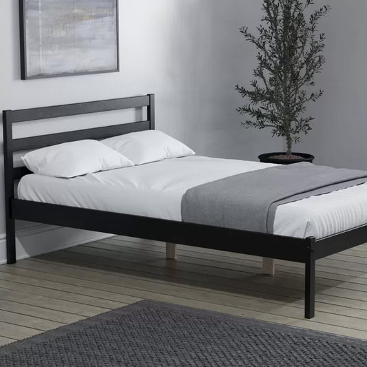 Barnet Shaker Pine Black Bed