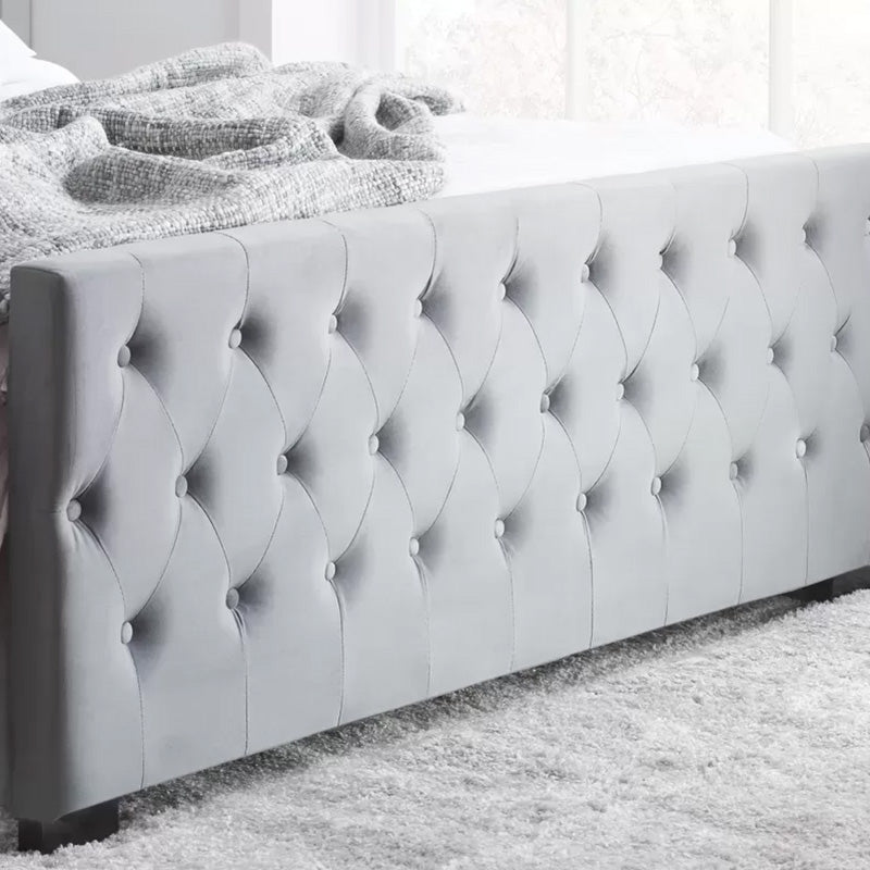 Cornetto Ottoman Storage Fabric Bed