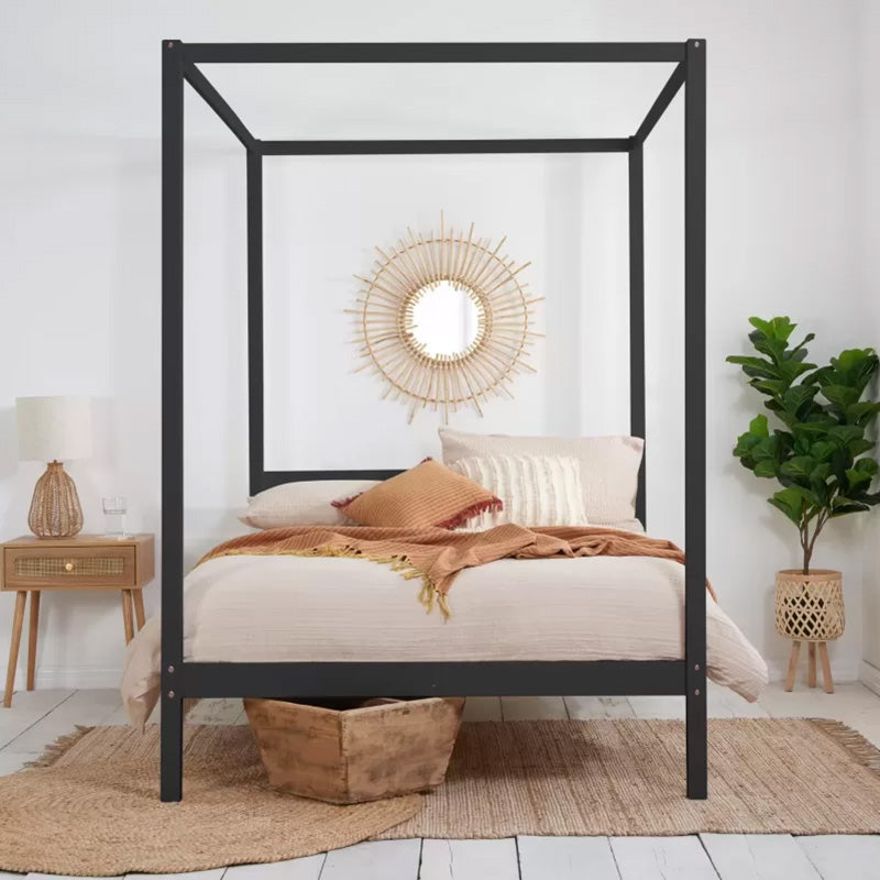 Air Pine Wooden Poster Bed