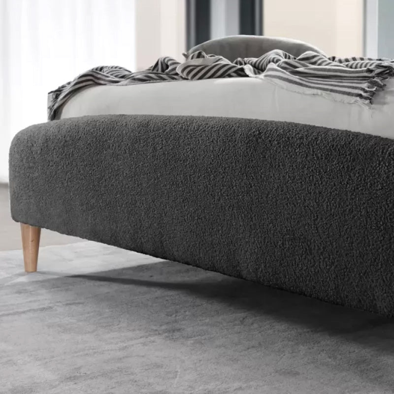 Solace Boucle Fabric Bed