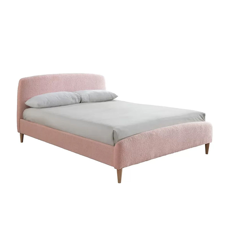 Solace Boucle Fabric Bed