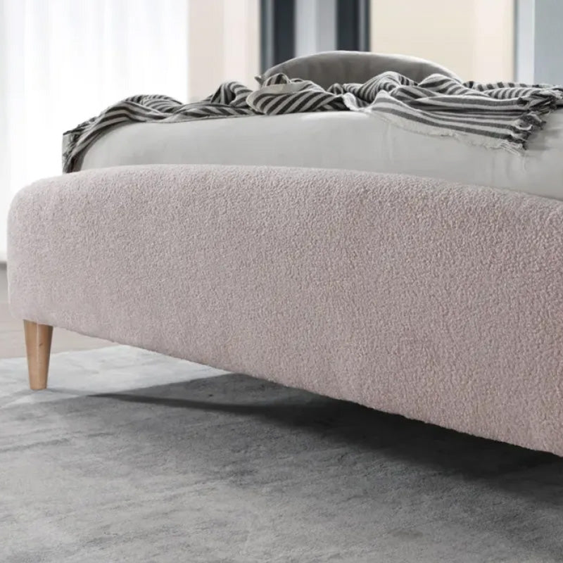 Solace Boucle Fabric Bed